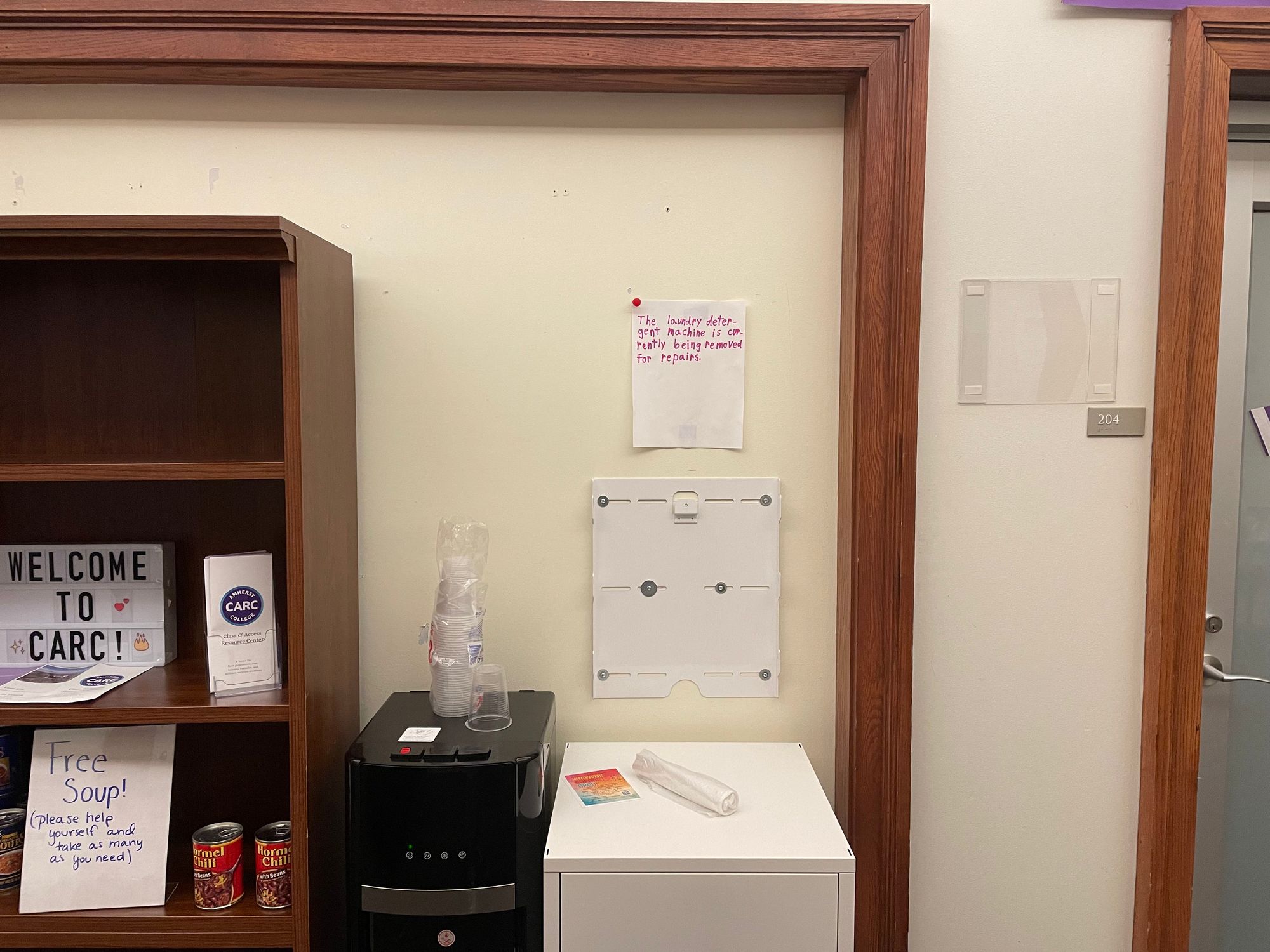 Contract Dispute Halts AAS-sponsored Free Detergent Program