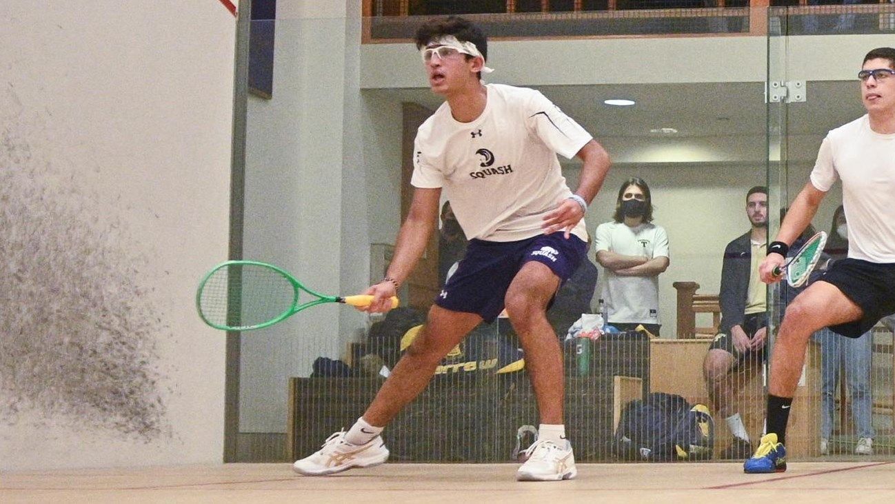 Squash Teams Beat Hamilton, Fall to Trinity