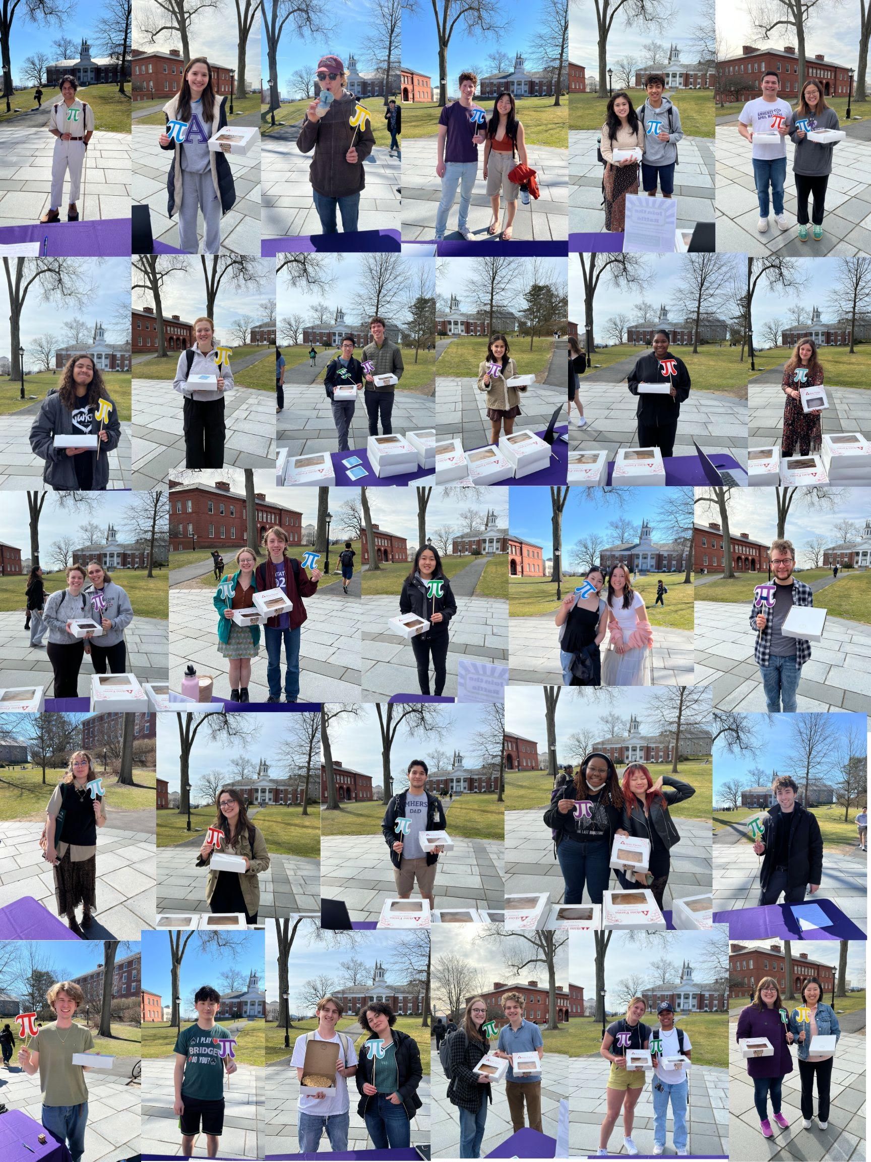 REW and Campus Community Celebrate Pi Day with Pie