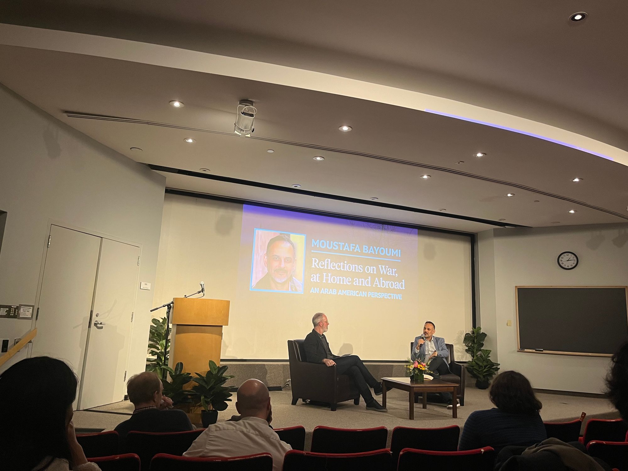 Bayoumi Talks Arab-American Experience In Response To War