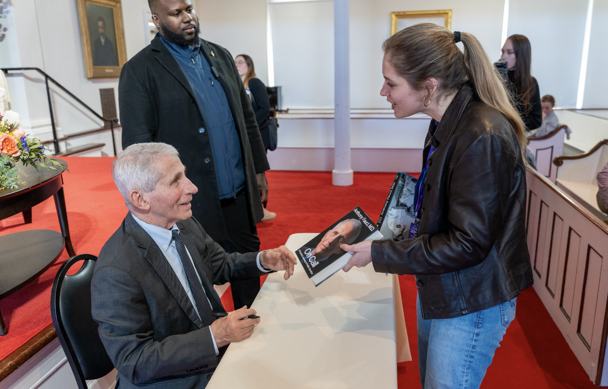 Dr. Anthony Fauci Sits Down With Amherst Students