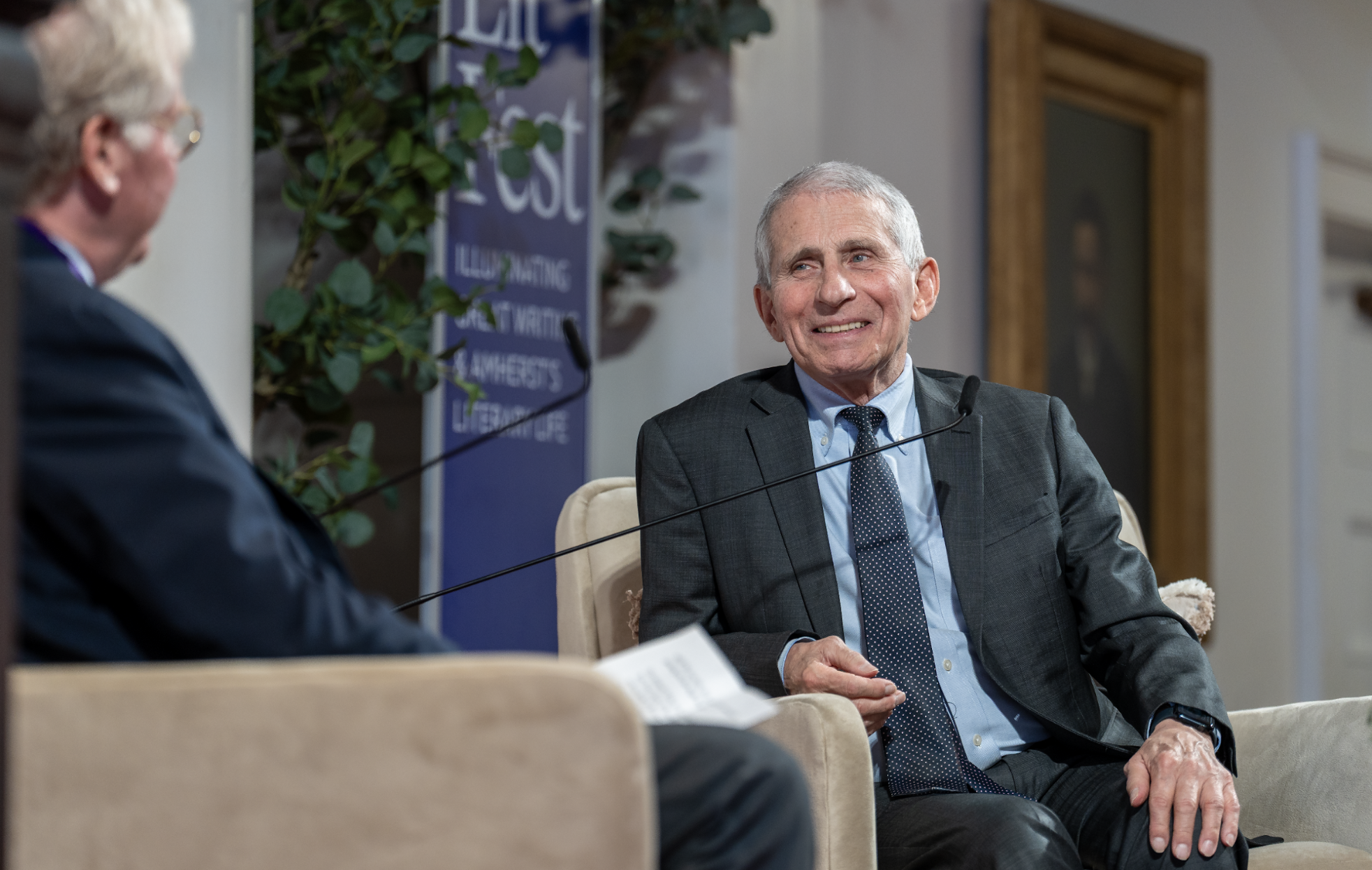 Dr. Anthony Fauci Sits Down With Amherst Students