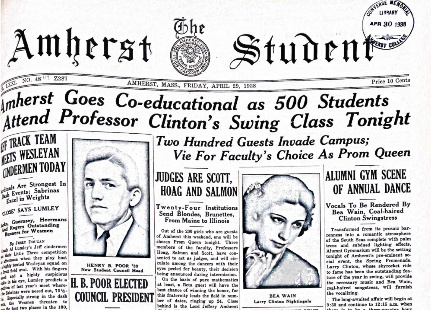 Old News: This Week in 1938