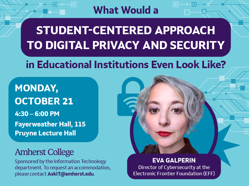 Event Spotlight: A Student-Centered Approach to Digital Privacy and Security