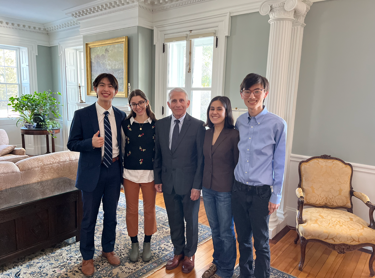 Dr. Anthony Fauci Sits Down With Amherst Students