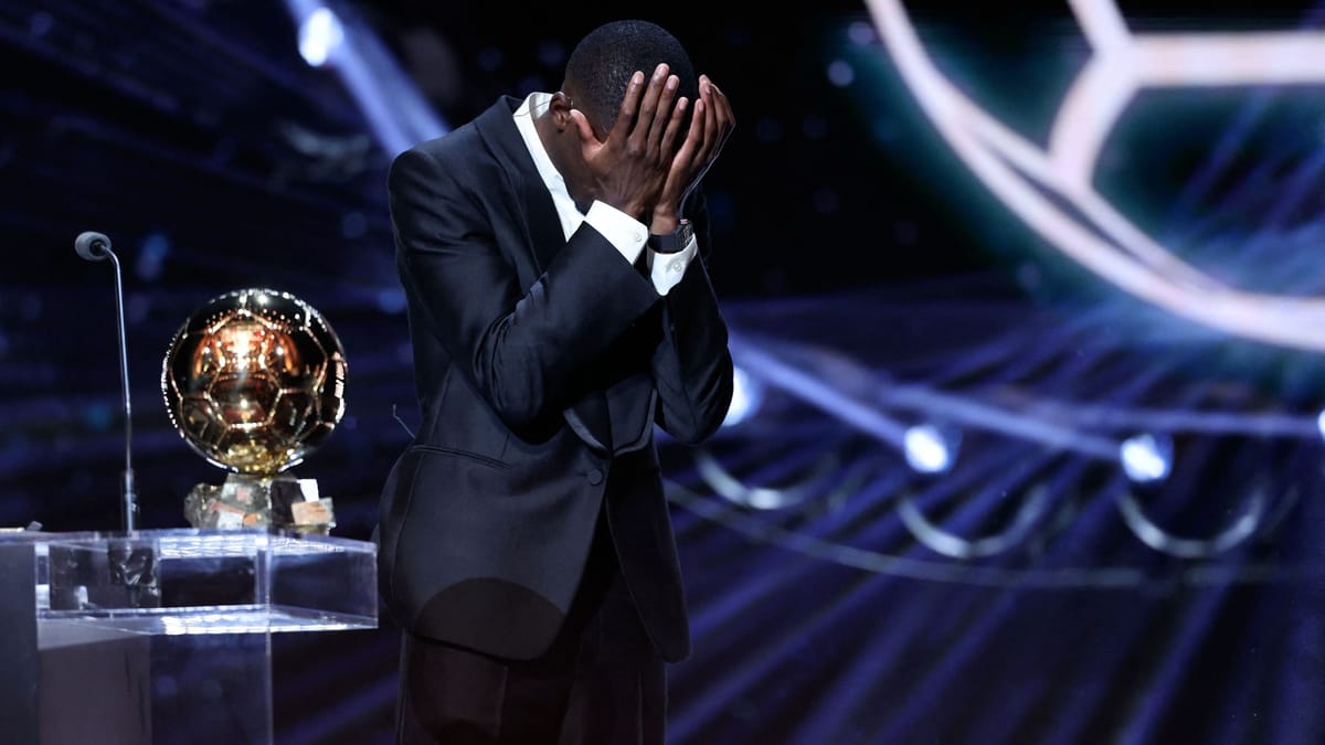 Congratulations, Ousmane: From Bust to Ballon d’Or