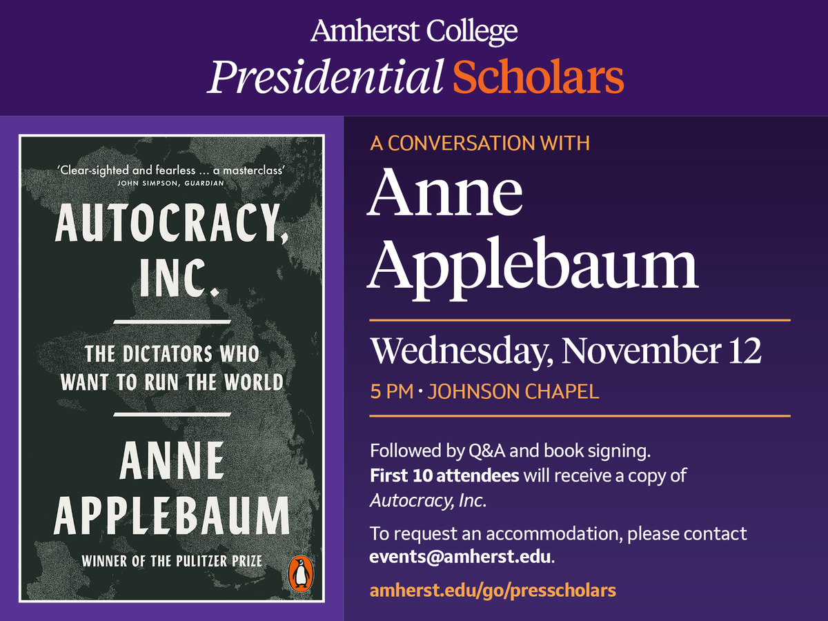 Event Spotlight: A Conversation with Anne Applebaum