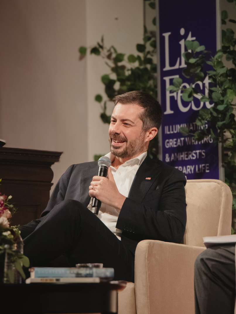 Former Secretary Pete Buttigieg Speaks At LitFest