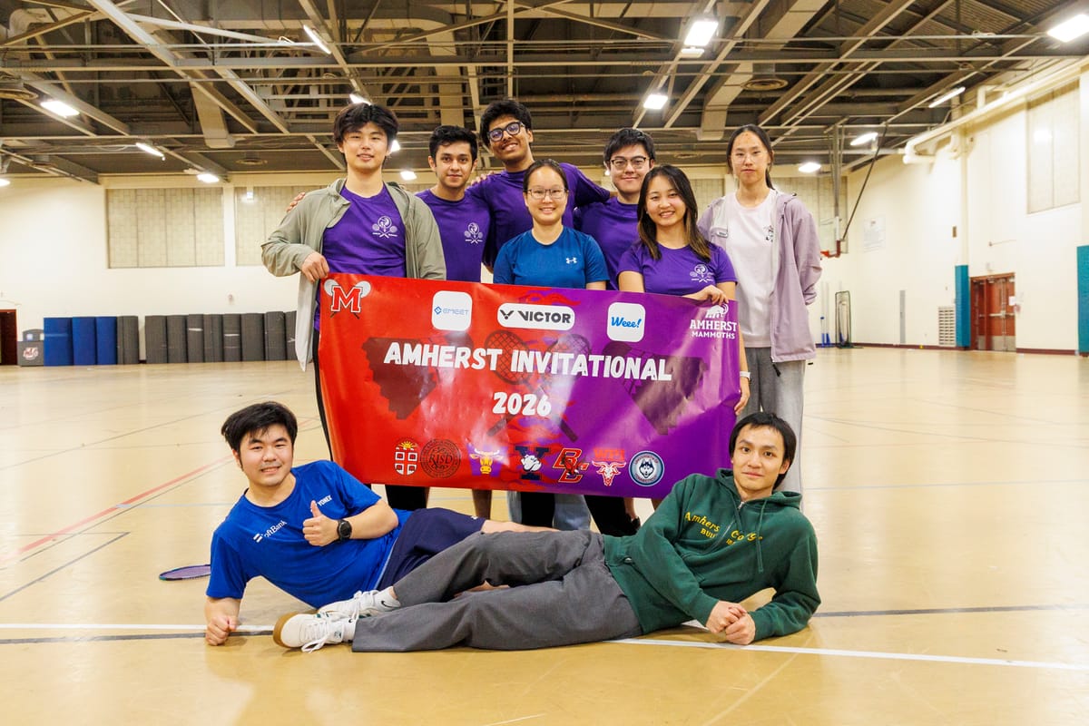 Amherst Badminton Brings Eight Colleges Together for Invitational