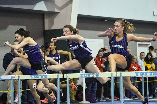 Women’s Track and Field Sprinters Set School Record in the 4x400 Meter Relay