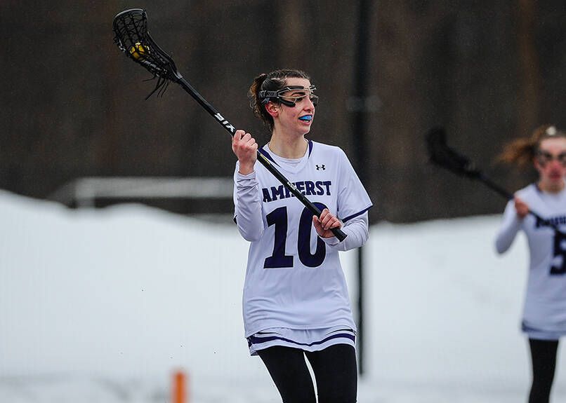 Women’s Lacrosse Splits Contests against Conference Foes