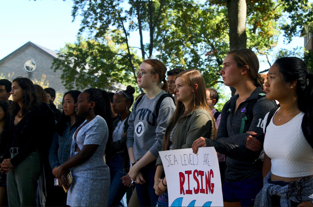 Climate Crisis Illuminated in Campuswide Strike