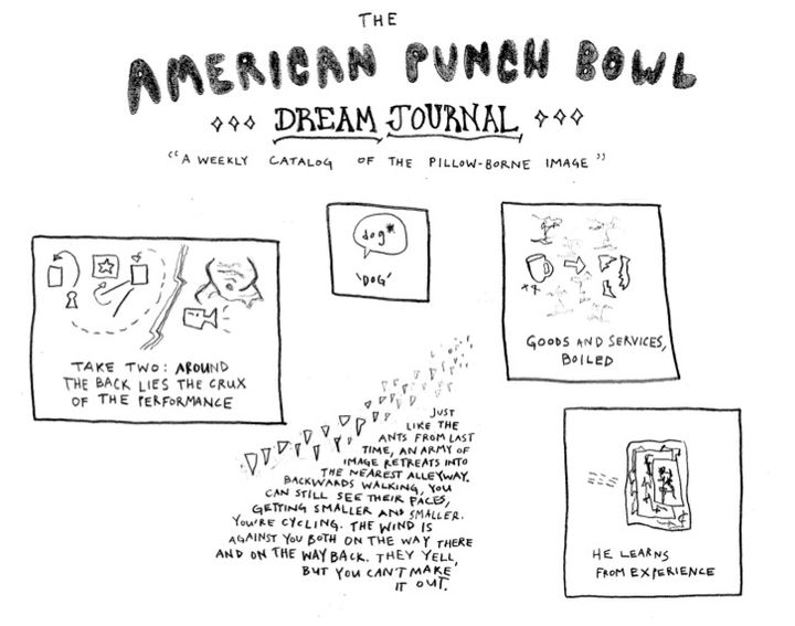 The American Punch Bowl — Dream Journal: Wednesday, April 5, 2023
