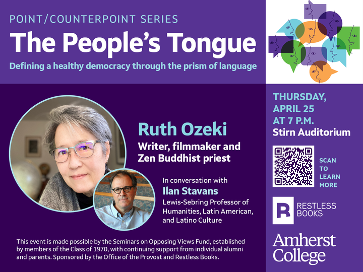 Event Spotlight: The People’s Tongue: Ruth Ozeki, Writer, Filmmaker, and Zen Buddhist Priest