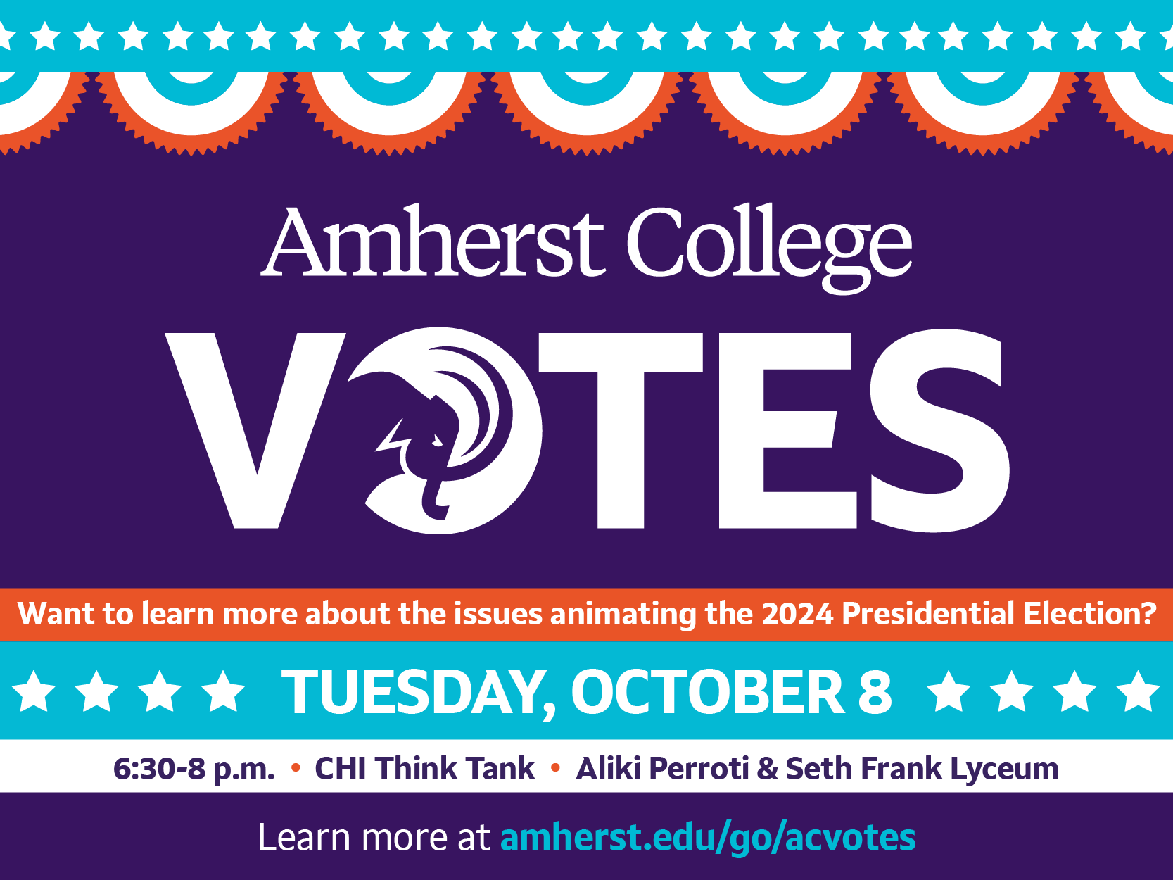 Event Spotlight: Amherst College Votes Faculty Panel on the Election