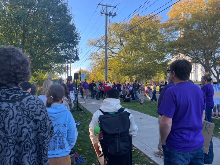 Smith College Dining and Housekeeping Union Rallies