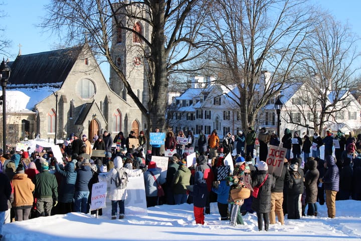 Students, Community Rally in National Shutdown Protest