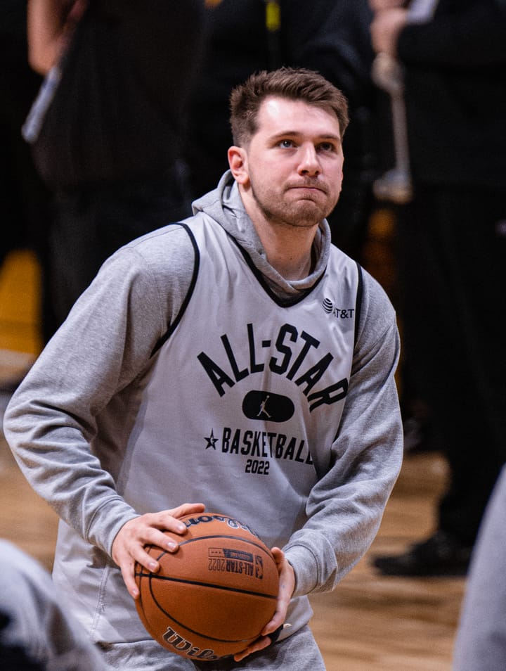 Lakers Star Luka Doncic Drops to Seventh