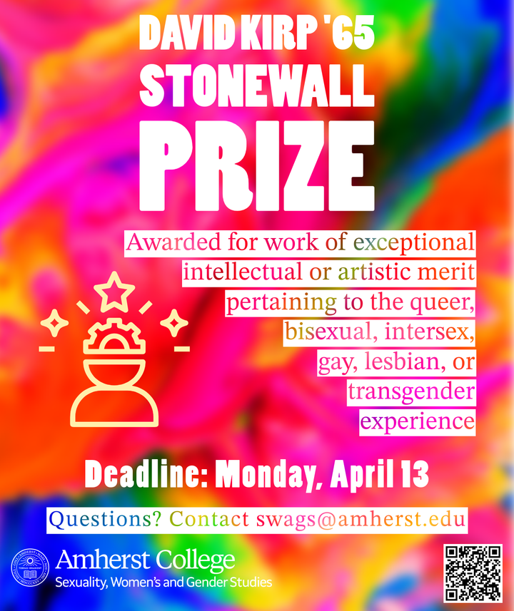 David Kirp ’65 Stonewall Prize — Sexuality, Women’s, and Gender Studies
