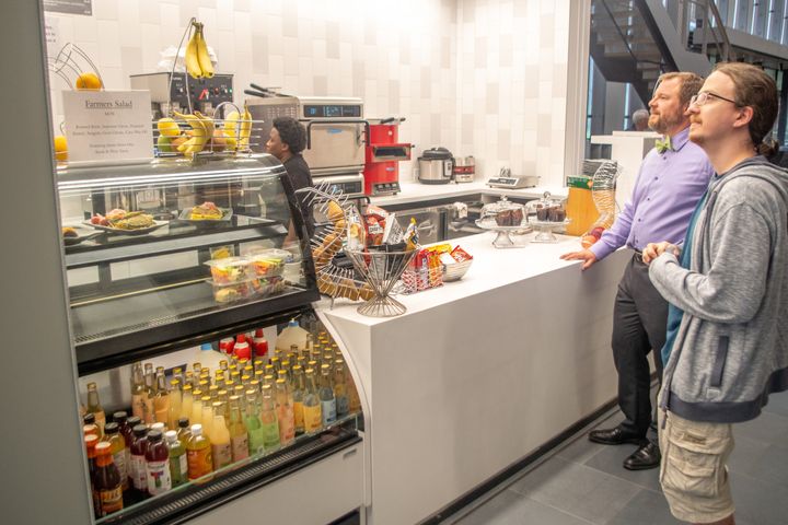 New Science Center Cafe Boasts a Few Hits, But Mostly the Same